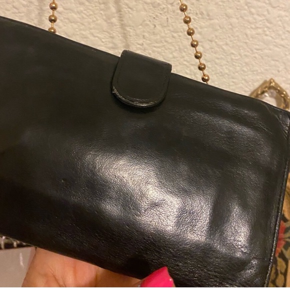 Lamb  authentic  Chanel with auth sticker . Going Chanel metal logo clasp . - Picture 7 of 14